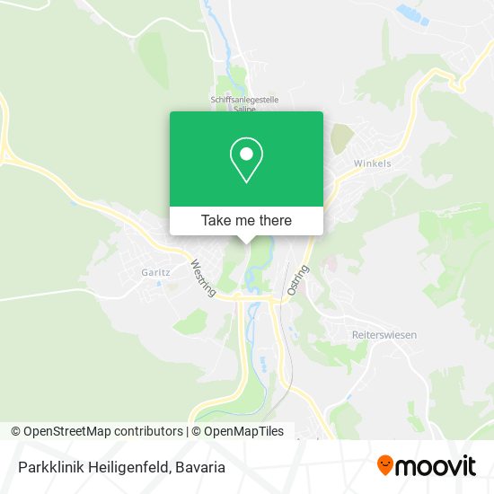 Parkklinik Heiligenfeld map