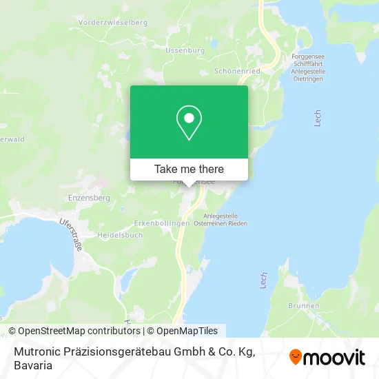 Карта Mutronic Präzisionsgerätebau Gmbh & Co. Kg