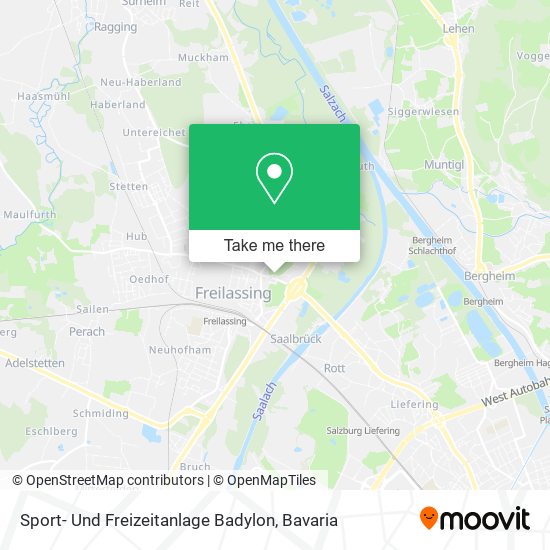 Карта Sport- Und Freizeitanlage Badylon