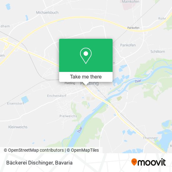 Bäckerei Dischinger map