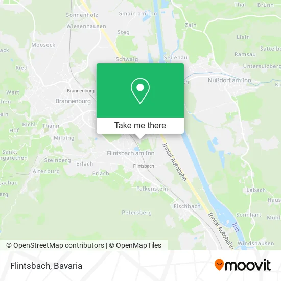 Карта Flintsbach