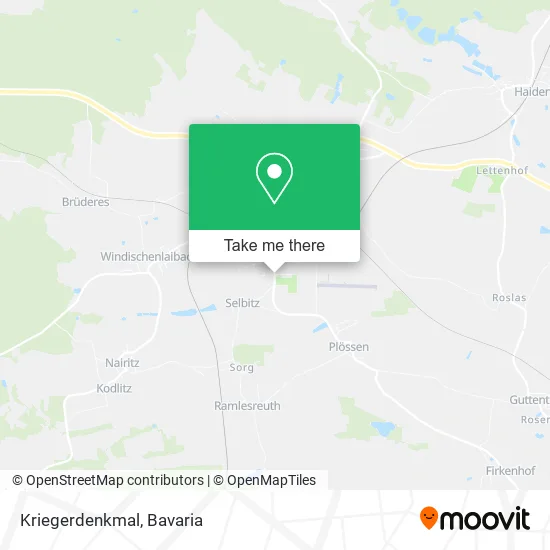 Карта Kriegerdenkmal