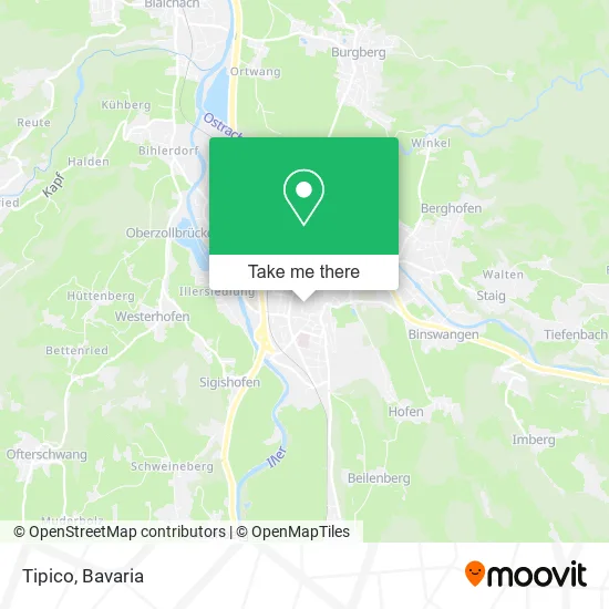 Карта Tipico