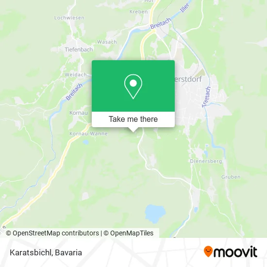 Карта Karatsbichl