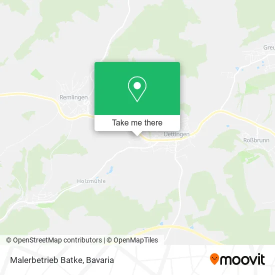 Карта Malerbetrieb Batke