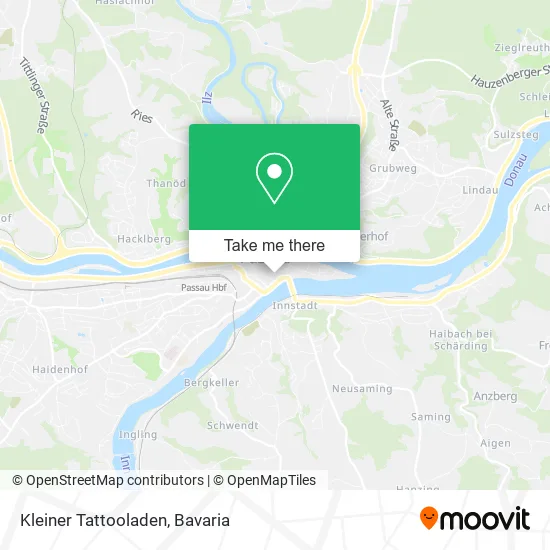 Карта Kleiner Tattooladen