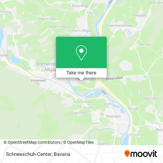 Карта Schneeschuh-Center