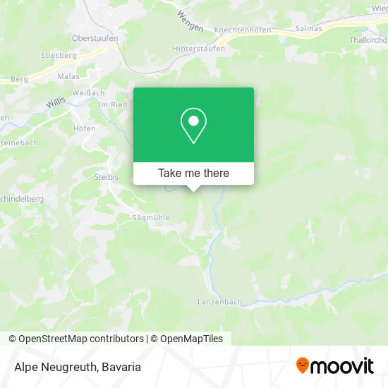 Карта Alpe Neugreuth