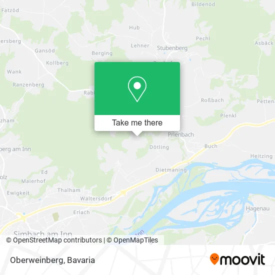 Карта Oberweinberg