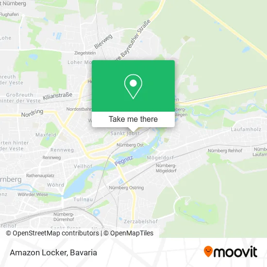 Карта Amazon Locker