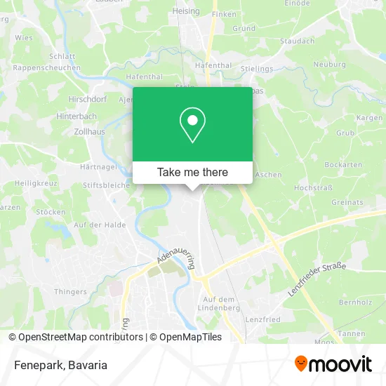 Карта Fenepark