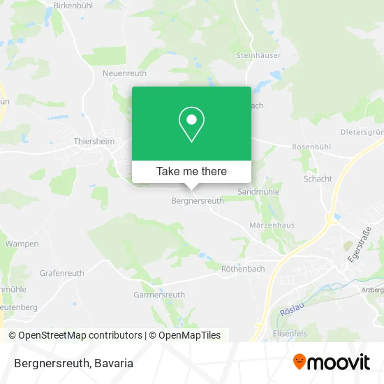 Карта Bergnersreuth