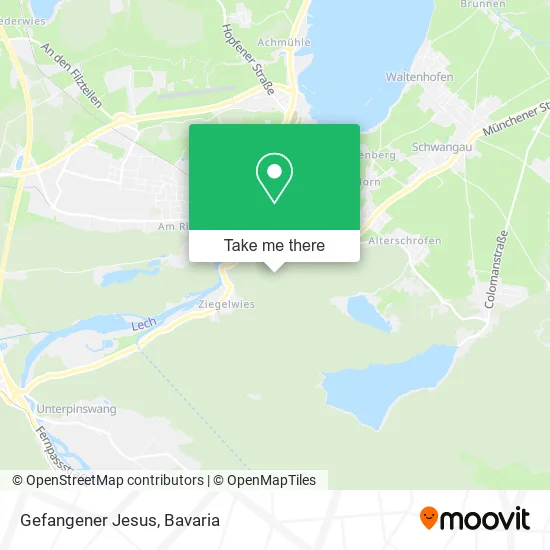 Карта Gefangener Jesus