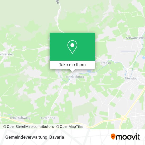 Gemeindeverwaltung map