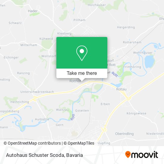 Autohaus Schuster Scoda map