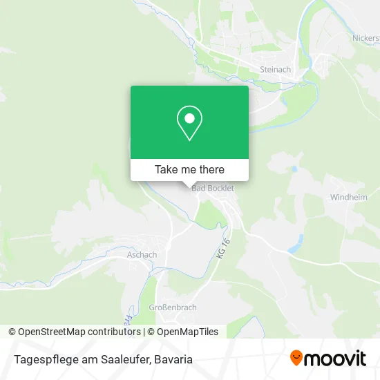 Карта Tagespflege am Saaleufer