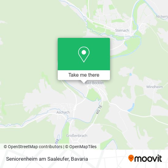 Seniorenheim am Saaleufer map