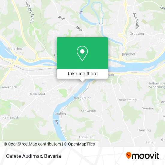 Карта Cafete Audimax