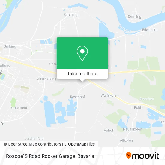 Карта Roscoe`S Road Rocket Garage