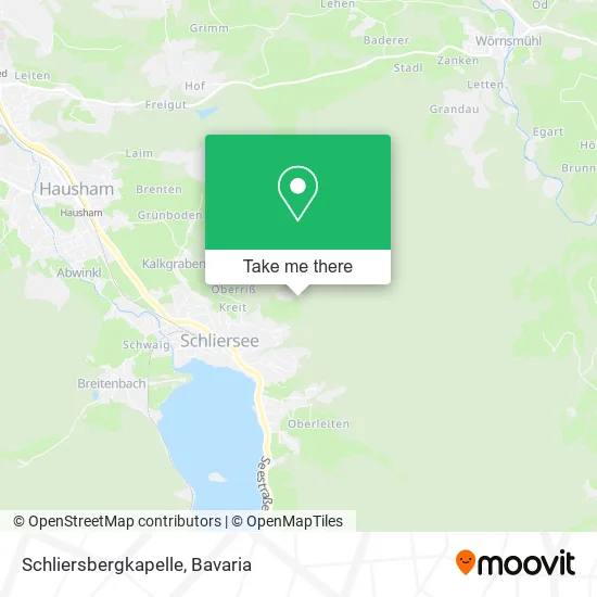 Schliersbergkapelle map