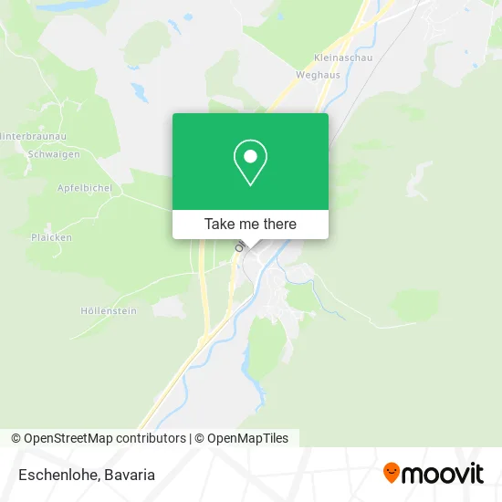 Карта Eschenlohe