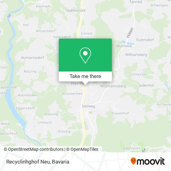 Карта Recyclinhghof Neu