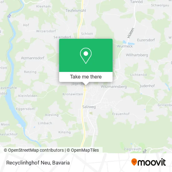 Карта Recyclinhghof Neu