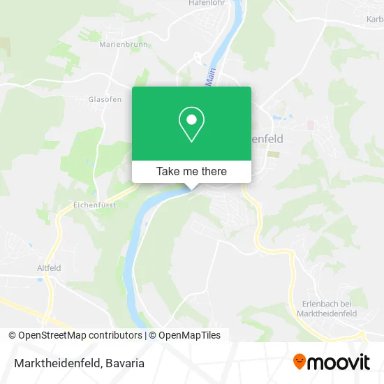 Карта Marktheidenfeld