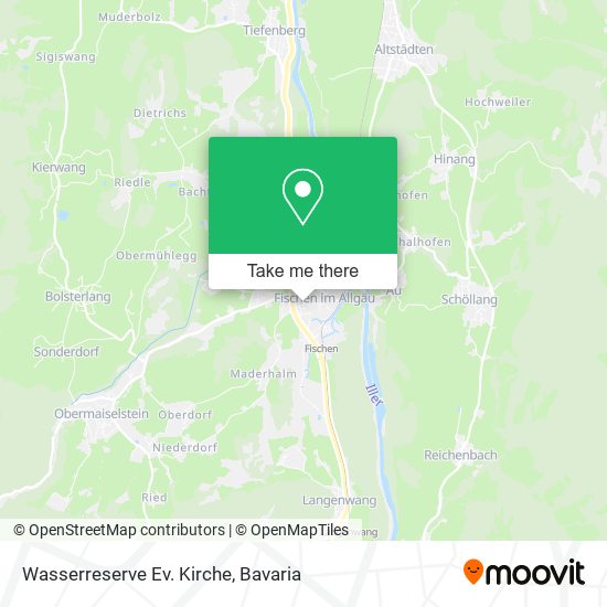 Wasserreserve Ev. Kirche map
