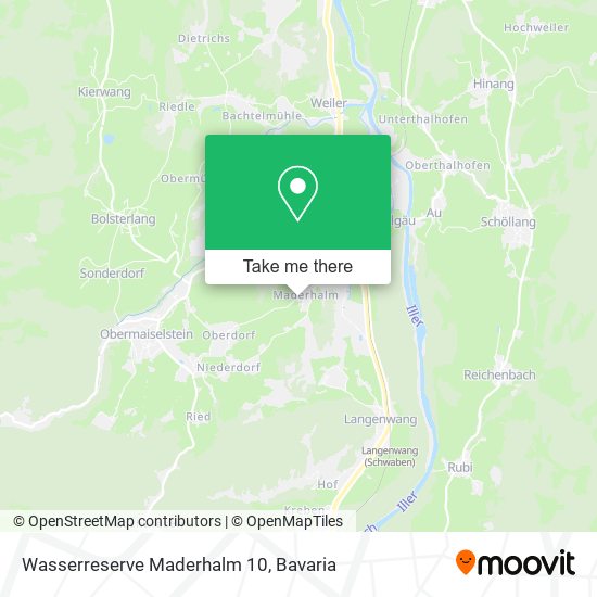 Wasserreserve Maderhalm 10 map