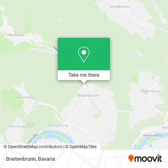 Карта Breitenbrunn