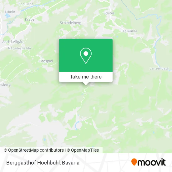 Карта Berggasthof Hochbühl