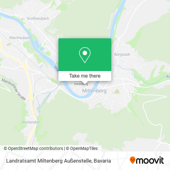 Landratsamt Miltenberg Außenstelle map