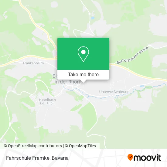 Карта Fahrschule Framke