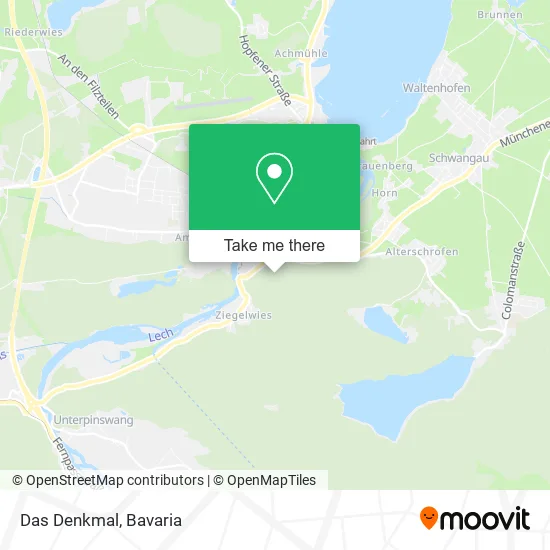 Карта Das Denkmal