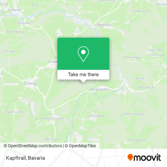 Карта Kapftrail
