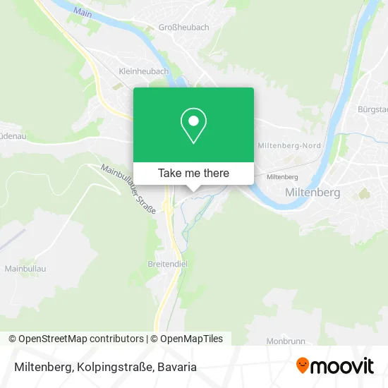 Карта Miltenberg, Kolpingstraße