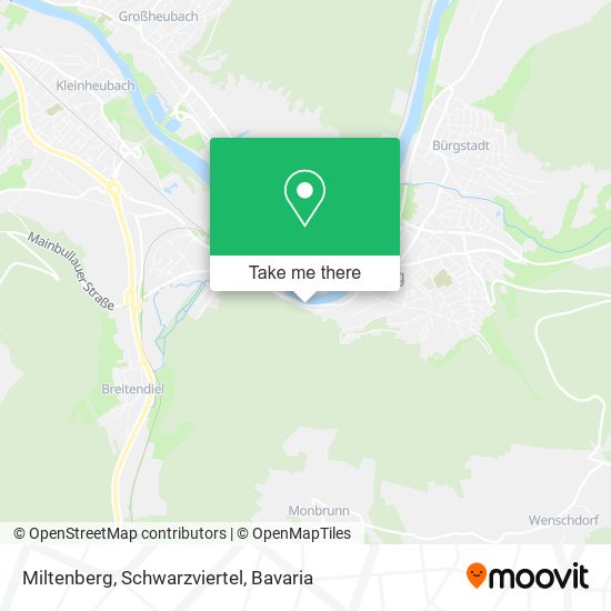 Miltenberg, Schwarzviertel map