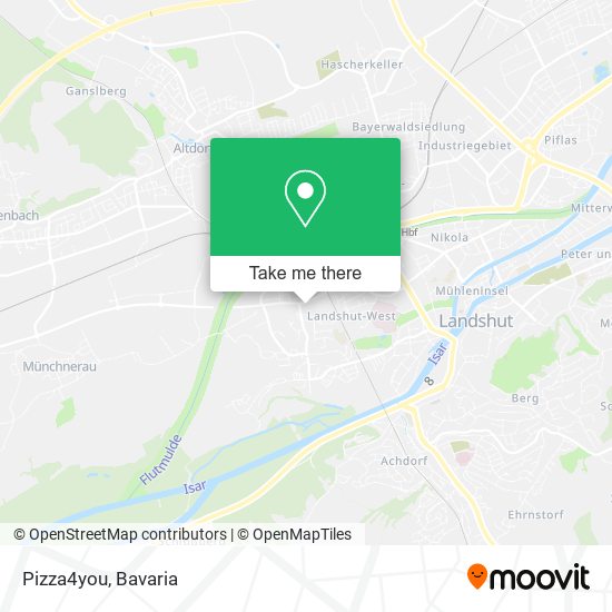 Pizza4you map