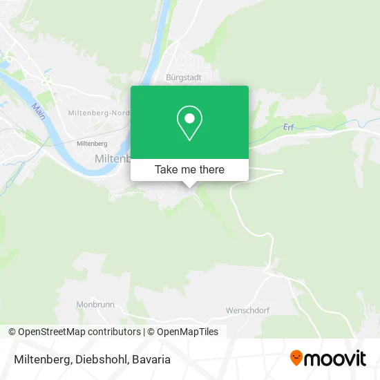 Карта Miltenberg, Diebshohl