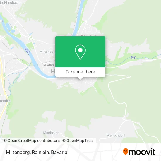 Карта Miltenberg, Rainlein