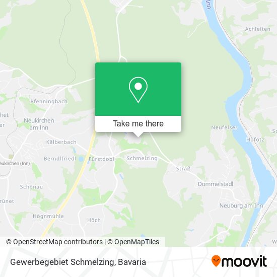 Gewerbegebiet Schmelzing map