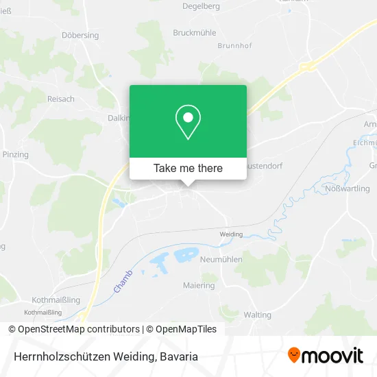 Карта Herrnholzschützen Weiding