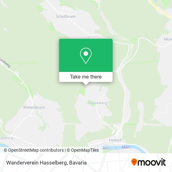 Карта Wanderverein Hasselberg