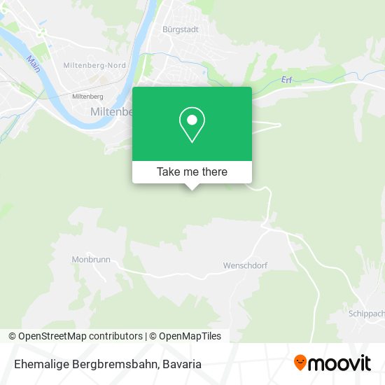 Ehemalige Bergbremsbahn map