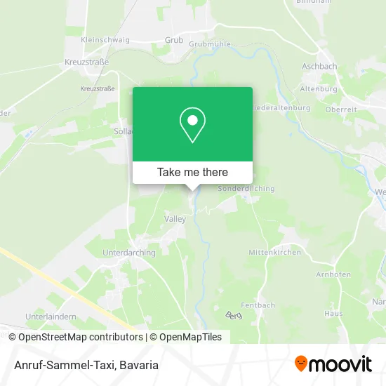Карта Anruf-Sammel-Taxi