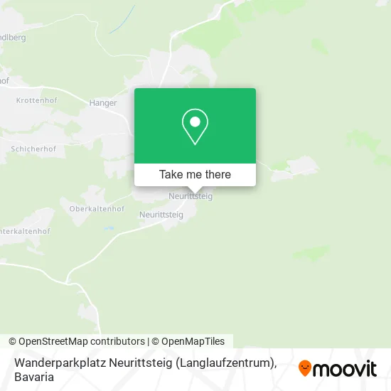 Карта Wanderparkplatz Neurittsteig (Langlaufzentrum)