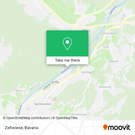Карта Zeltwiese