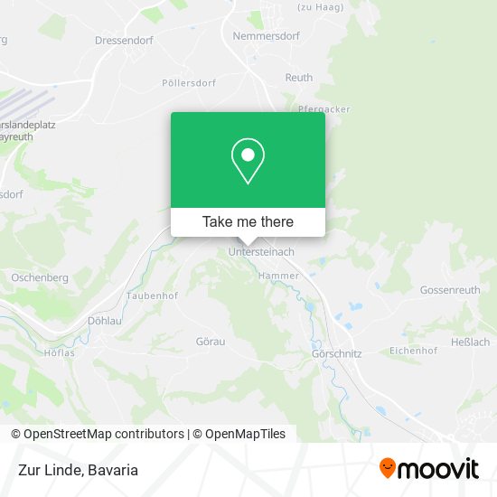 Zur Linde map