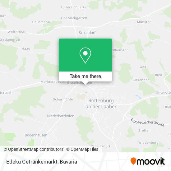 Edeka Getränkemarkt map